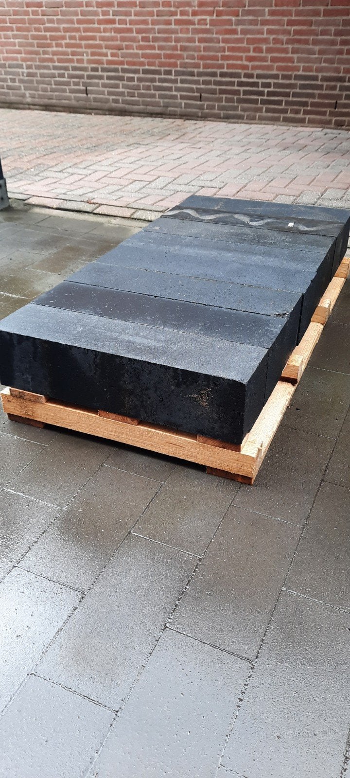 8 stapelblokken 60x15x15 voor tuinborder, Ophalen, Blok, Zo goed als nieuw, Minder dan 25 cm