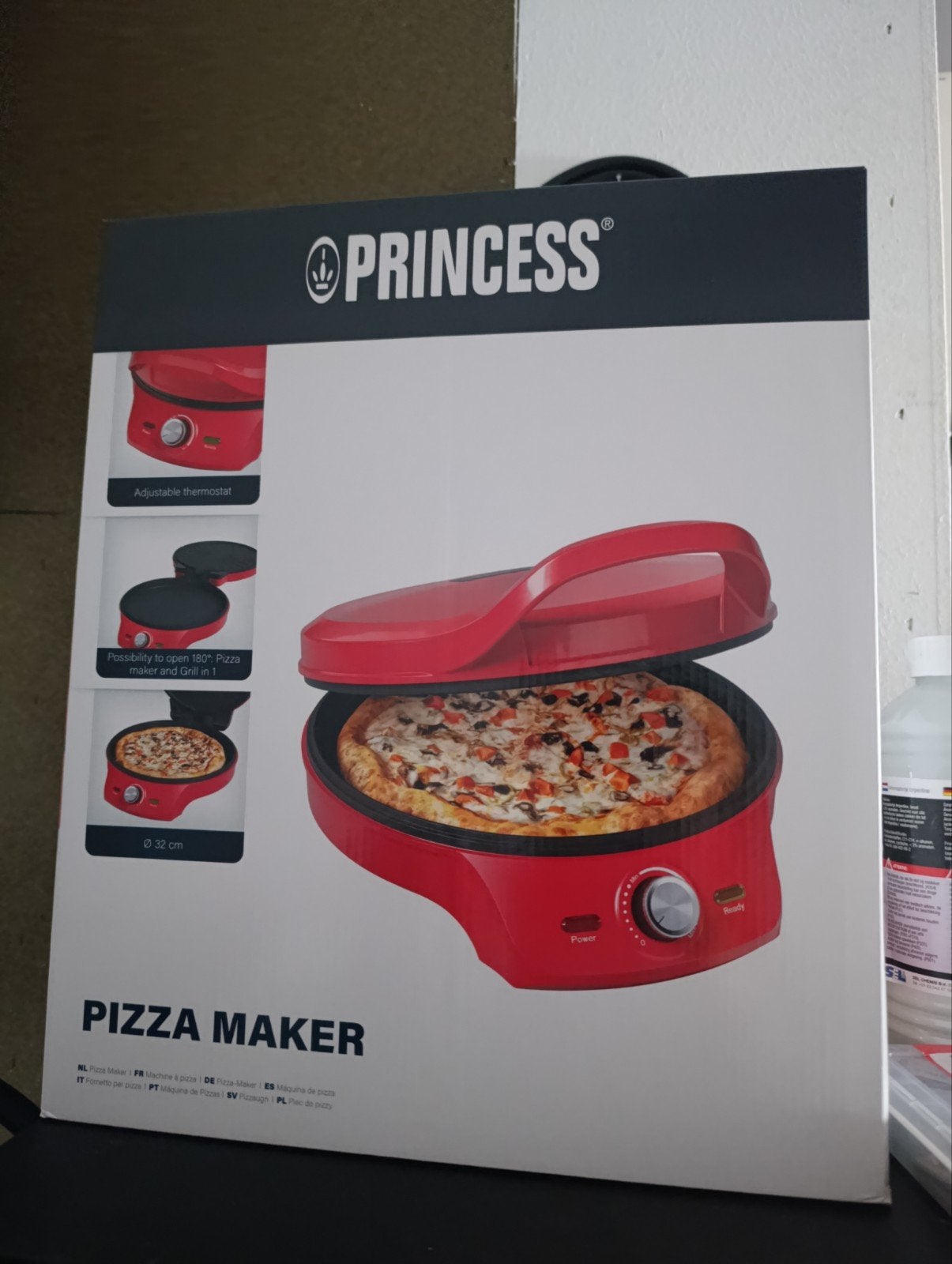 Princess Pizzamaker & Grill - 32 cm - Nieuw in doos, Ophalen of Verzenden, Nieuw