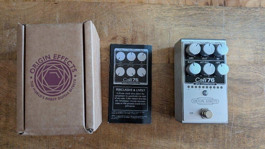 cali 76 bass compressor, Muziek en Instrumenten, Ophalen of Verzenden, Zo goed als nieuw, Compressor