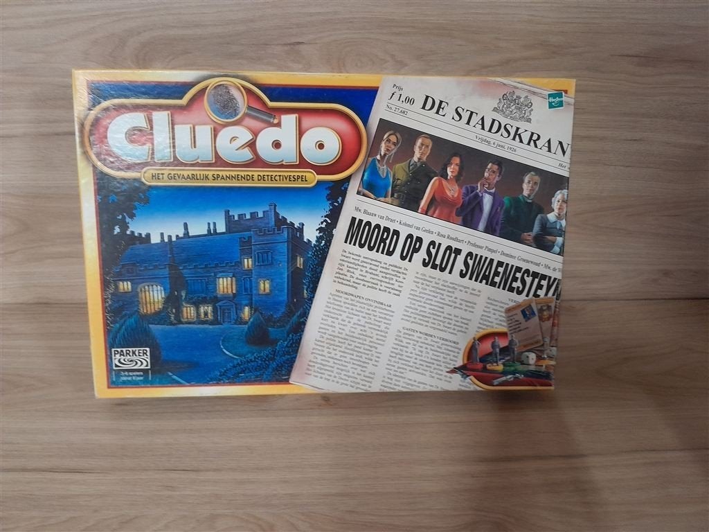 cluedo moord op swaenensteijn [s1164], Verzenden, Zo goed als nieuw