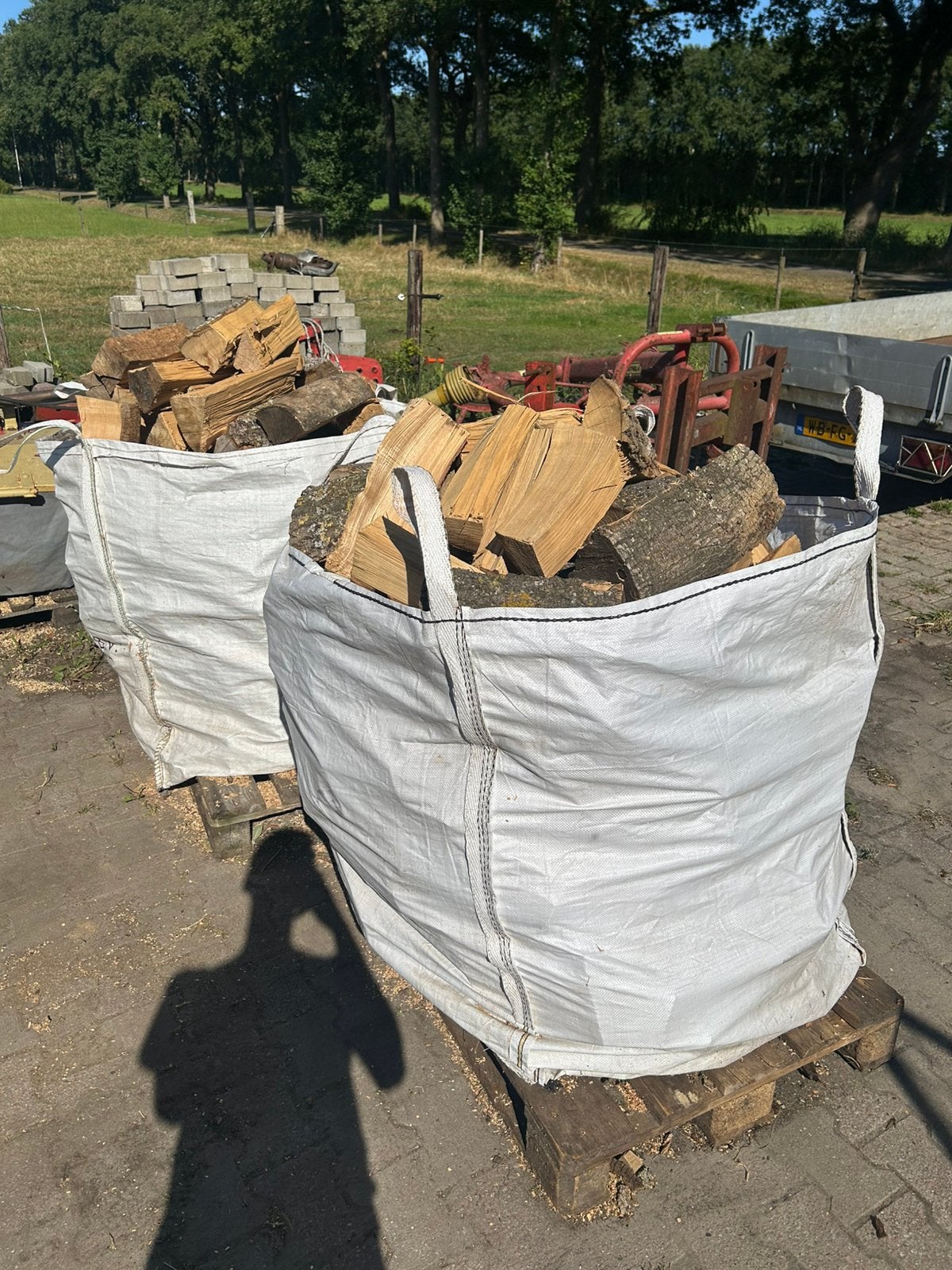 Brandhout, Tuin en Terras, Haardhout, Minder dan 3 m³, Ophalen of Verzenden