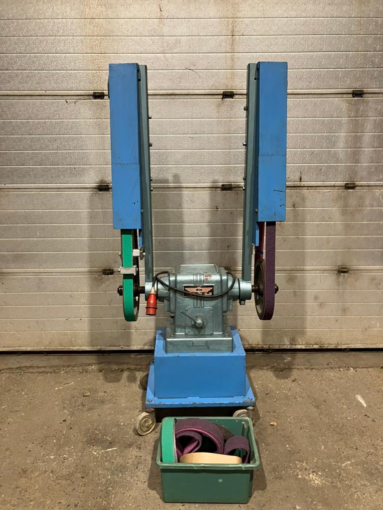 Slijp en polijst machine 380v, Ophalen, ., Zo goed als nieuw, .