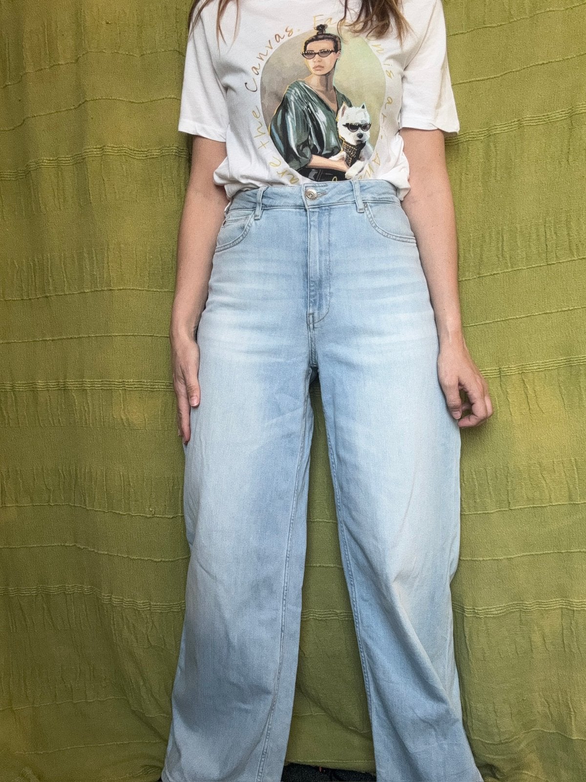 Spijkerbroek / Jeans Garcia baggy W30 L32, Kleding | Dames, Hgv, Blauw, Hgv, Ophalen of Verzenden