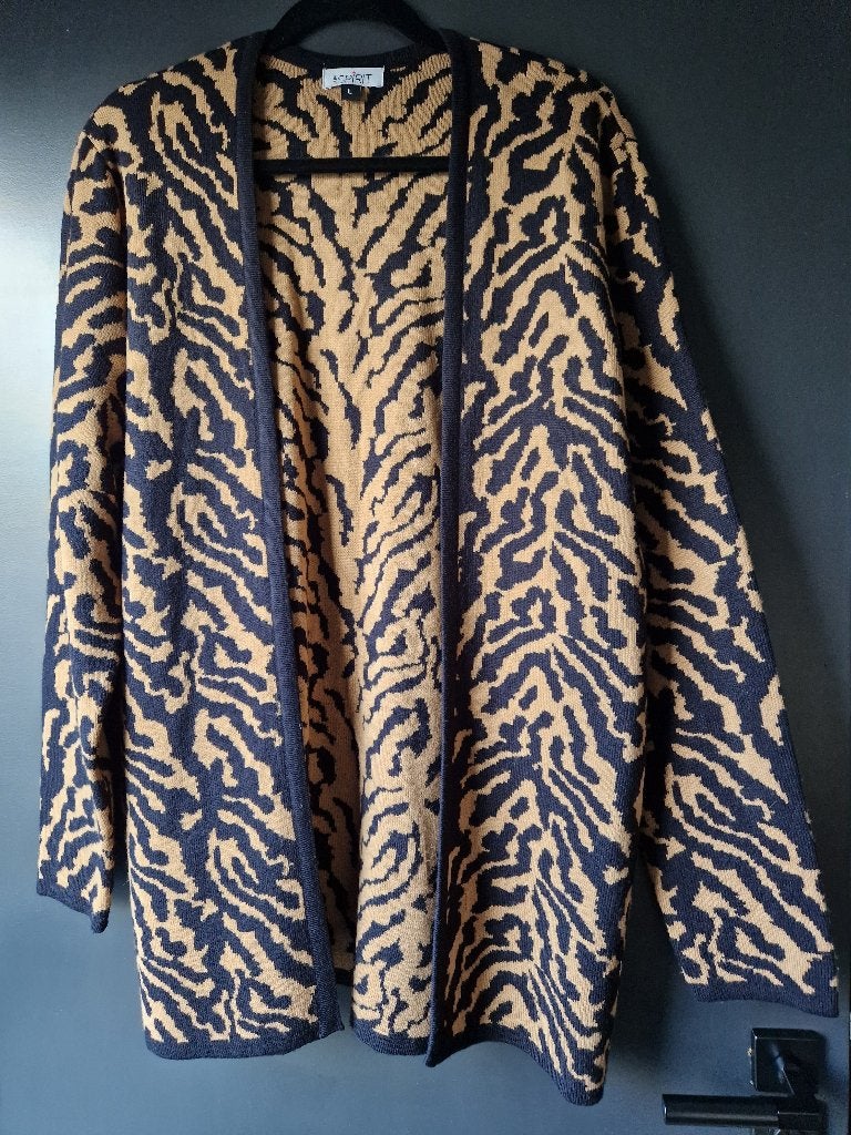 Lang vest met dierenprint van True Spirit NIEUW Maat L, True Spirit, Ophalen of Verzenden, Nieuw, Maat 42/44 (L)
