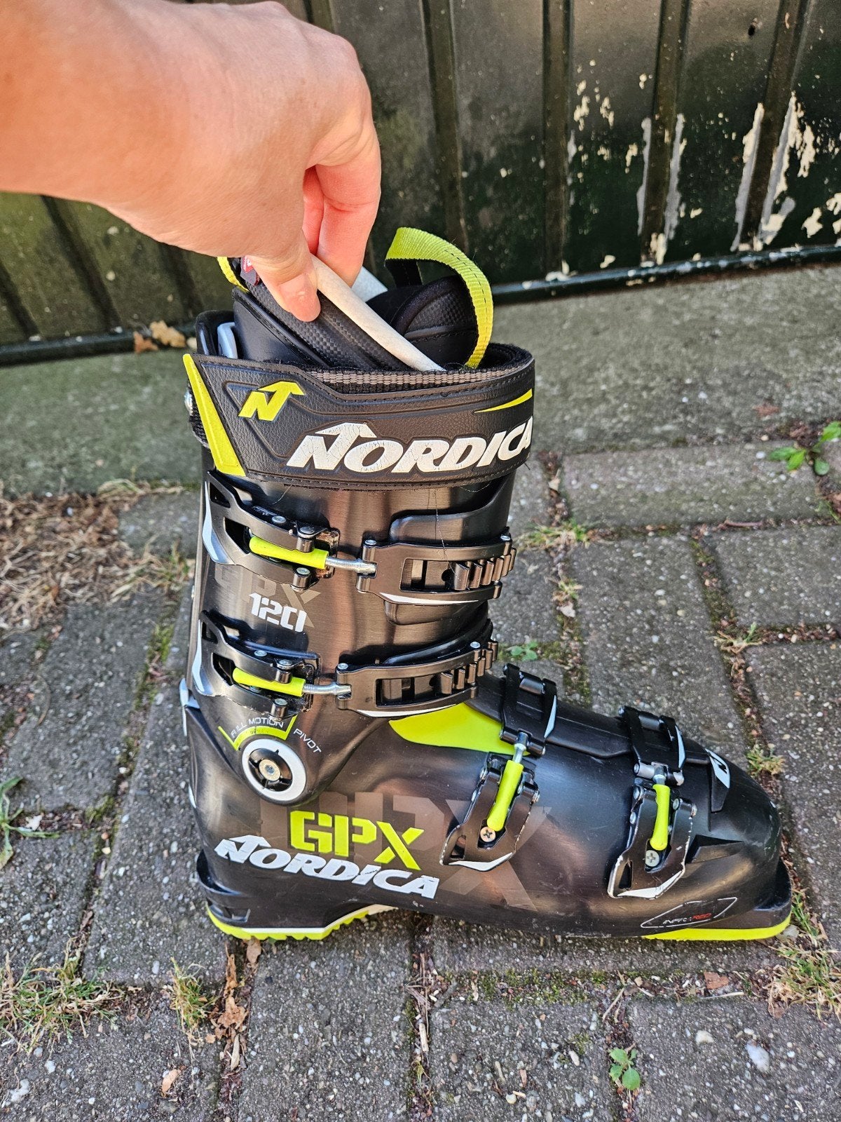 Nordica GPX 120 skischoenen - Zo goed als nieuw, Schoenen, Ophalen of Verzenden, Zo goed als nieuw, Nordica