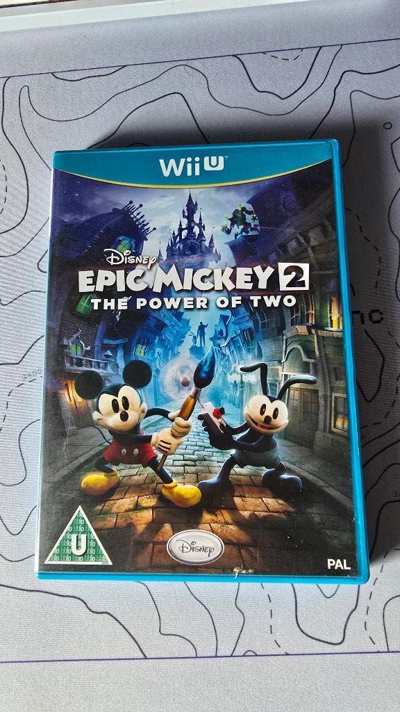Epic Mickey 2 The power of two WiiU, Avontuur en Actie, 1 speler, Ophalen of Verzenden, Zo goed als nieuw