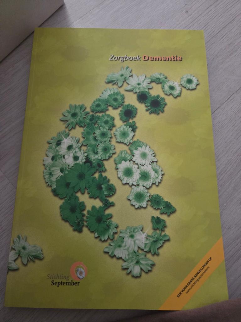 Zorgboek dementie, Ophalen of Verzenden, Nieuw