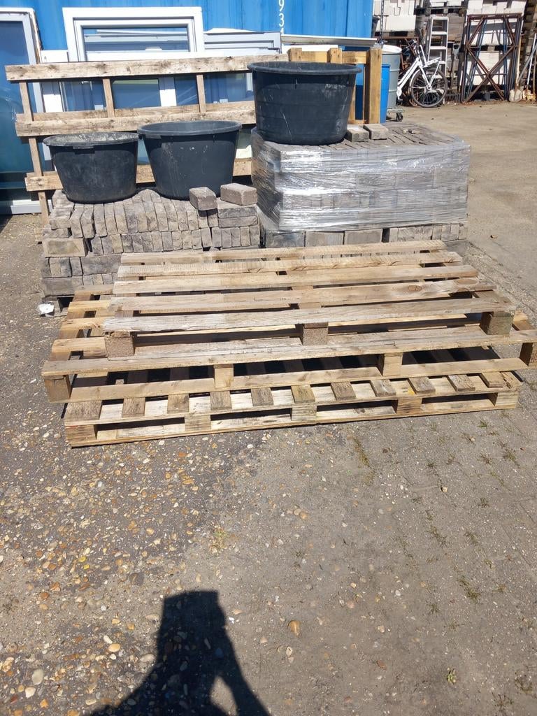 Pallets, Ophalen, Zo goed als nieuw, Pallet, Minder dan 200 cm