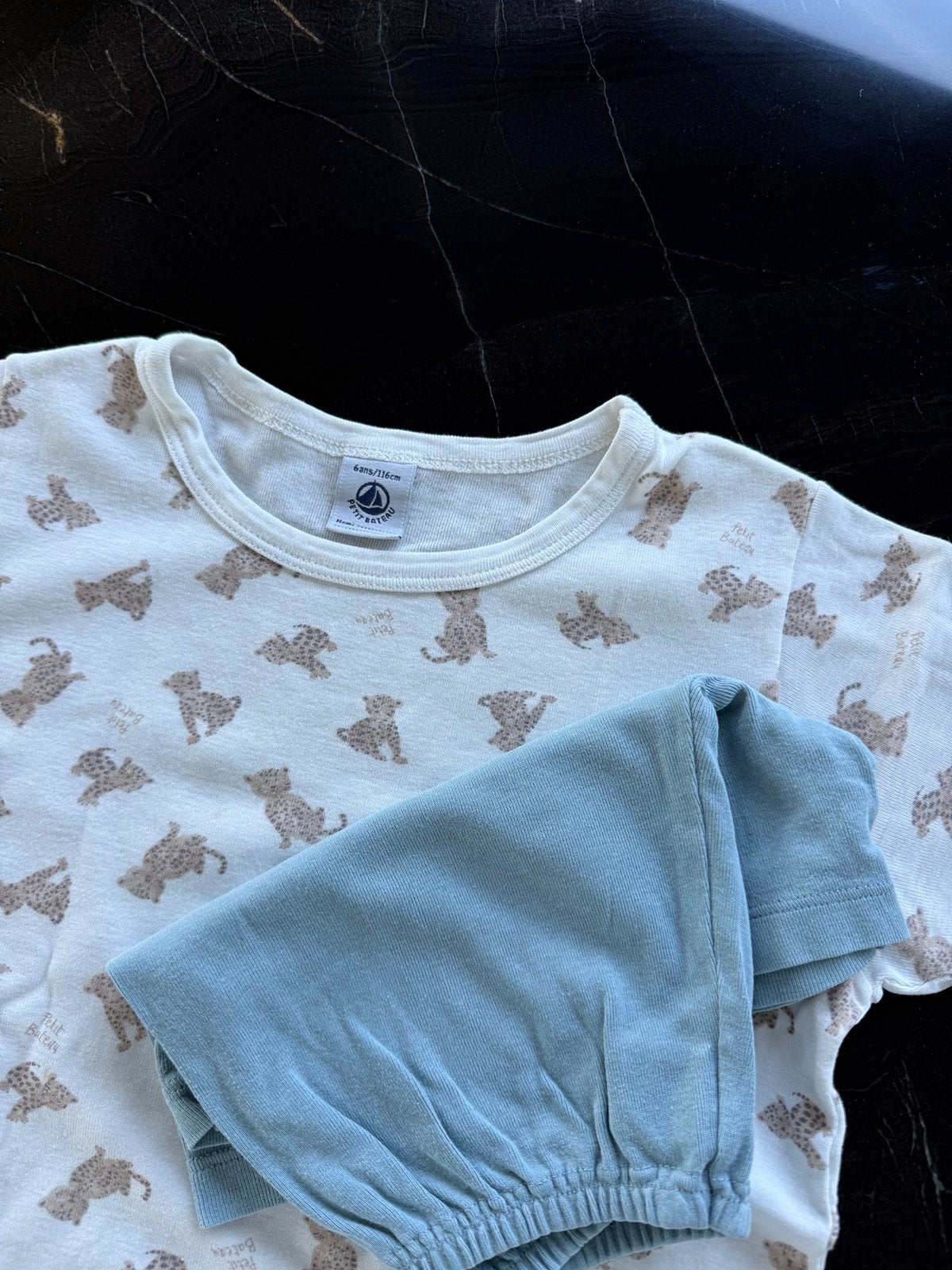 Petit Bateau 116/6 jaar, Ophalen of Verzenden, Gebruikt, Meisje, Nacht- of Onderkleding