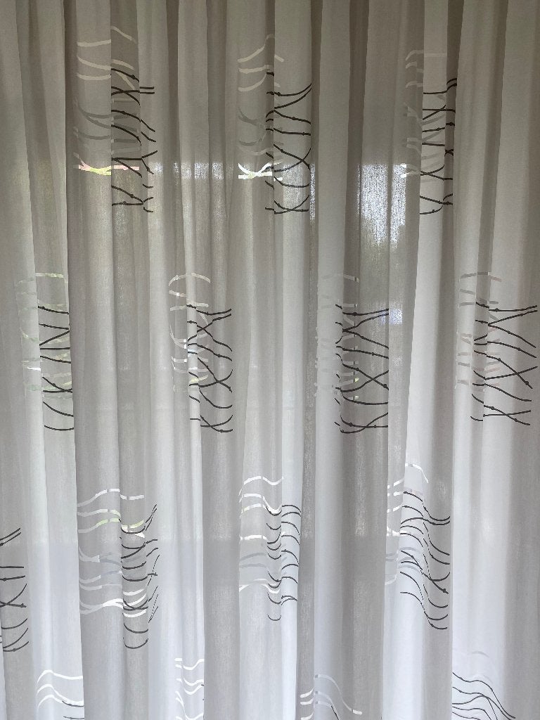 Vitrage, Ophalen, Vitrage, Met haken, Gebruikt
