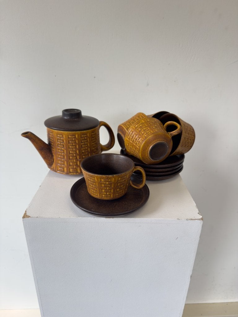 Vintage Ceramano theeset 'Epsilon' jaren 60, Ophalen