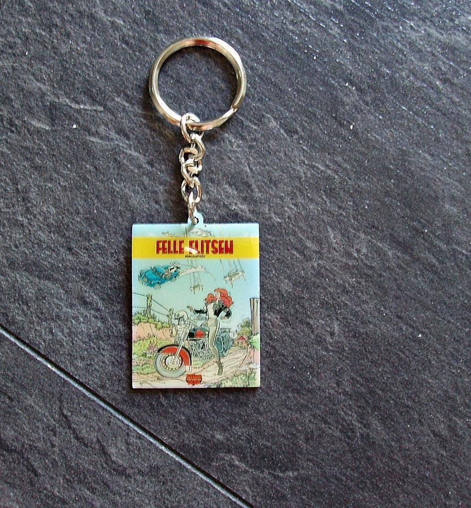 Franka Sleutelhanger Felle Flitsen - Henk Kuijpers, Verzamelen, Verzenden, Overige figuren, Zo goed als nieuw, Beeldje of Figuurtje