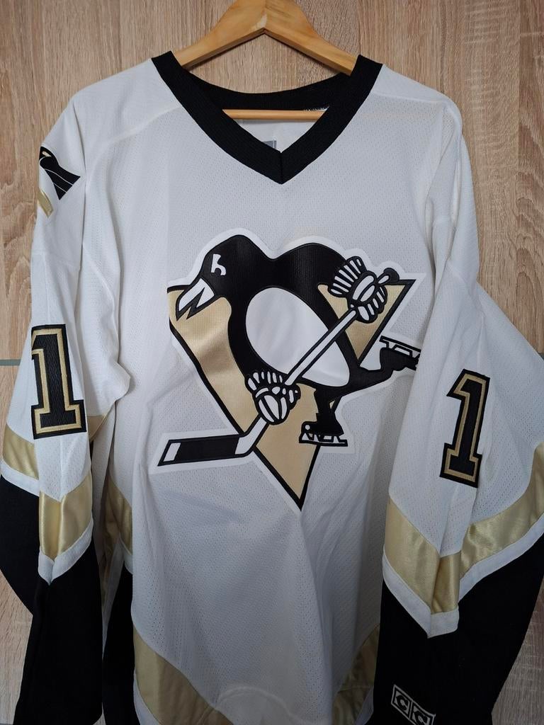 IJshockey shirt Pittsburgh Penguins - HEDBERG #1, Sport en Fitness, IJshockey, Ophalen of Verzenden, Gebruikt, Kleding