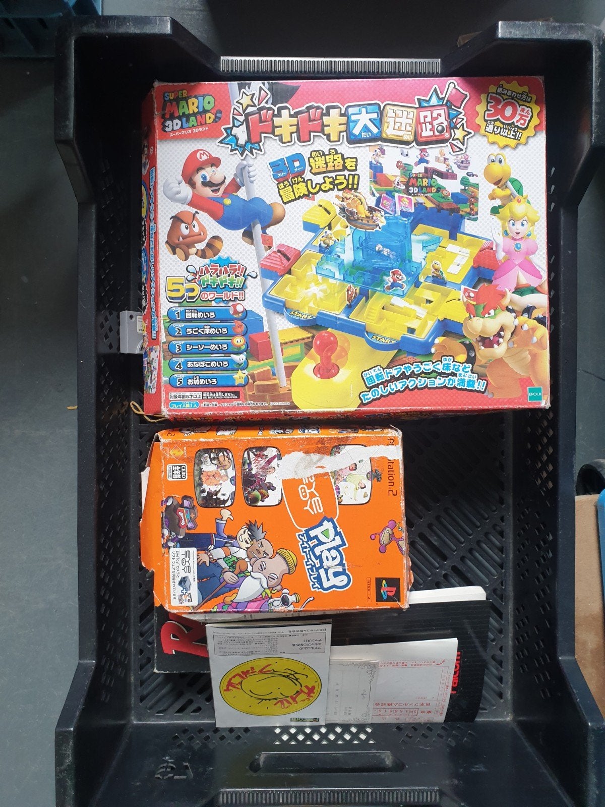 Super Mario 3D Land bordspel en PlayStation 2 game, Gebruikt, Overige genres, 1 speler, Ophalen of Verzenden
