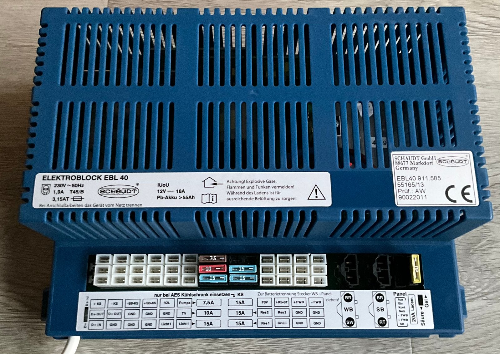Schaudt EBL40 elektroblock, Schaudt, Zo goed als nieuw, Service@schaudt.de, Planckstr. 8 Markdorf