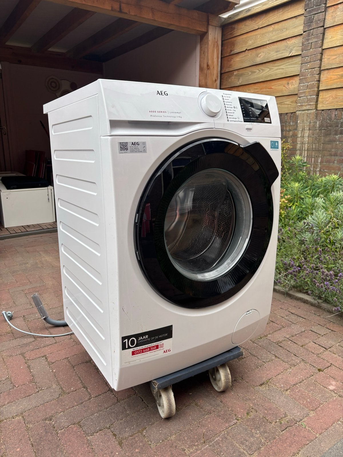 AEG Lavamat 6000 Series 9kg wasmachine AEG LF694ABC ProSense, Ophalen, 1200 tot 1600 toeren, 8 tot 10 kg, Zo goed als nieuw