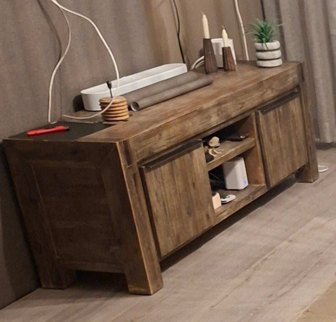 tv meubel, Ophalen
