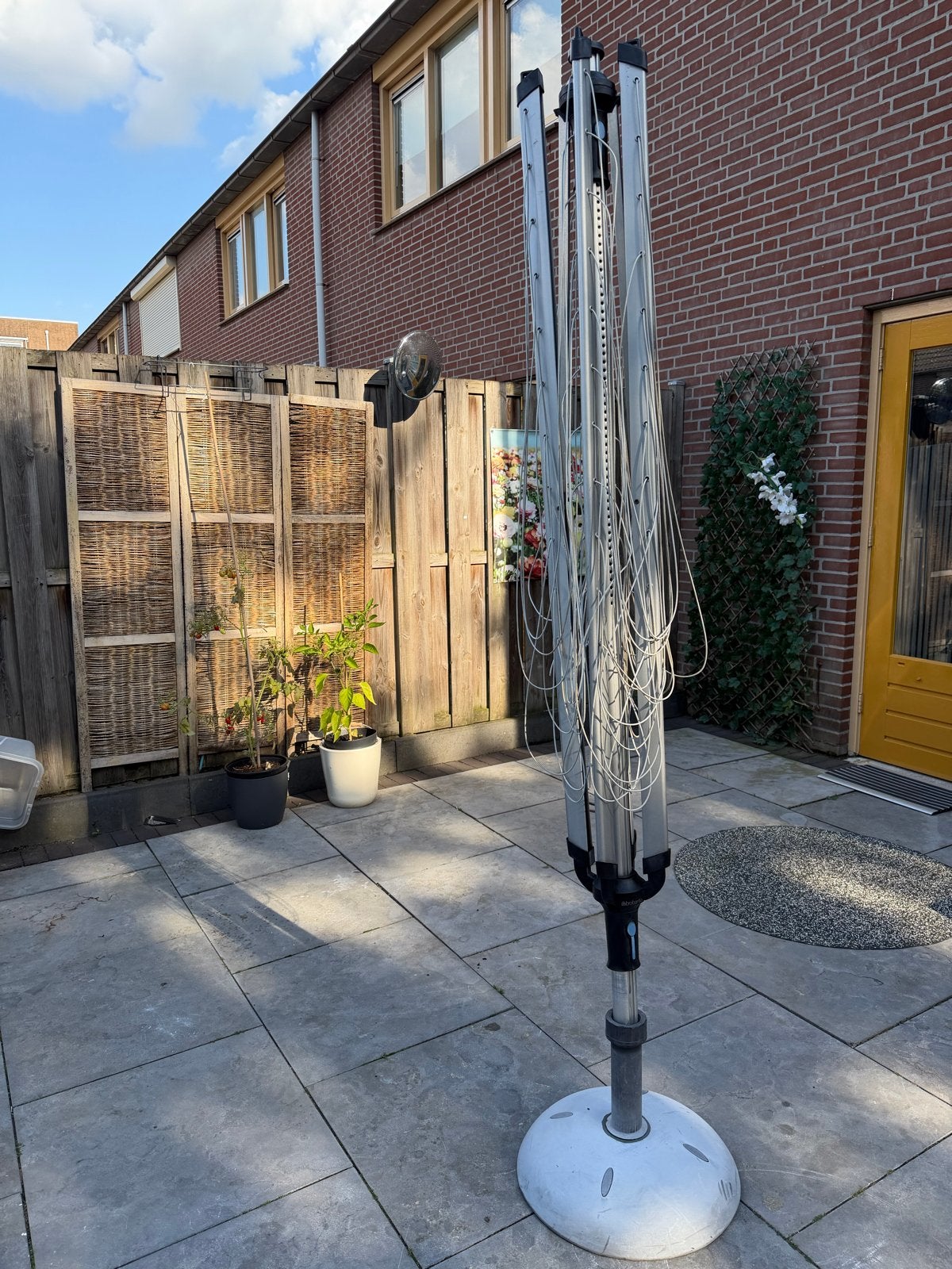 Brabantia Droogmolen - Zo goed als nieuw, Tuin en Terras, Ophalen of Verzenden, Zo goed als nieuw, Droogmolen