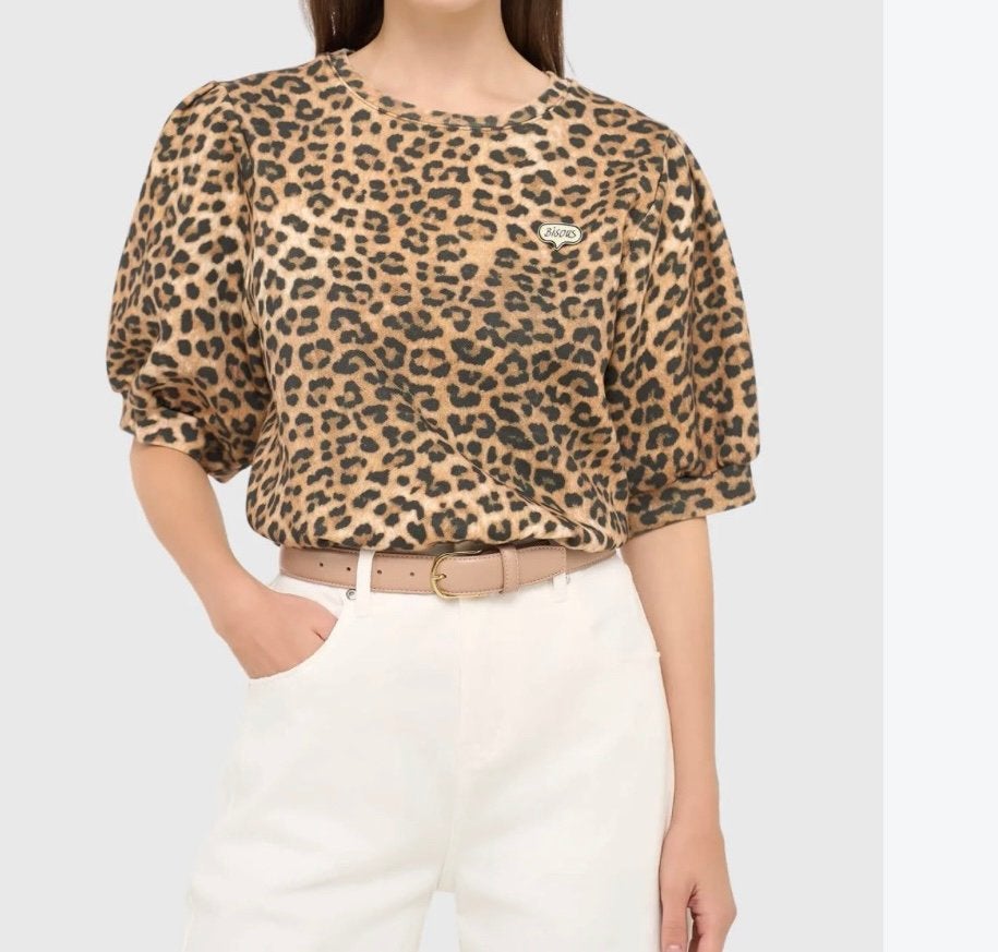 Janice luipaardprint Sweater / trui  -  34 (XS) ZGAN, Ophalen of Verzenden, Zo goed als nieuw, Maat 34 (XS) of kleiner