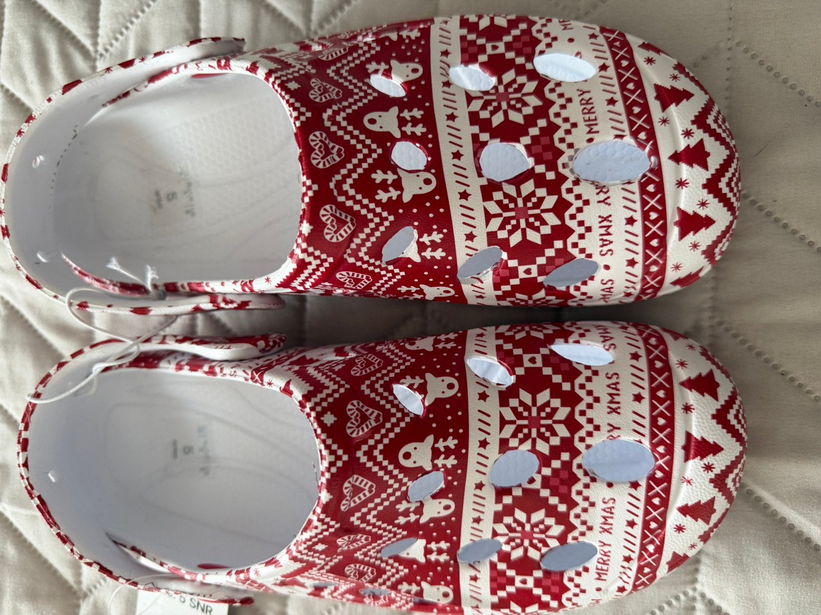 Kerst “nep” crocs, Ophalen of Verzenden, Nieuw, Zwart