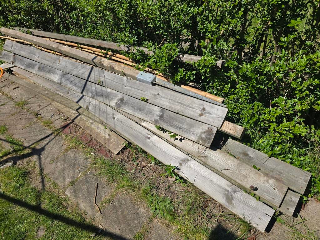 Hout en bamboe gratis, Doe-het-zelf en Verbouw, Hout en Planken, Ophalen, Overige houtsoorten, Minder dan 200 cm, Plank