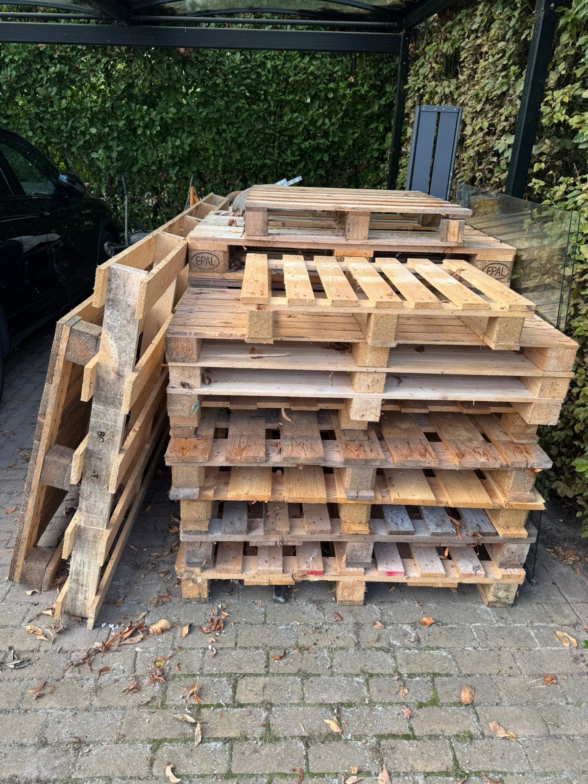 Diverse gebruikte pallets - Nieuwleusen, Ophalen, Gebruikt, 25 tot 50 mm, 200 tot 250 cm