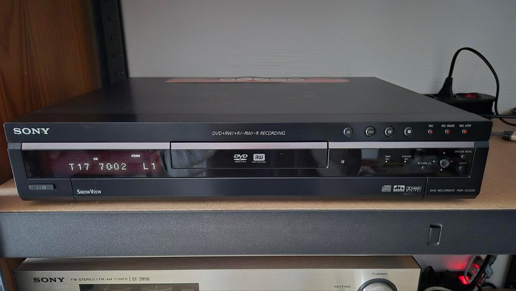 Sony RDR-GX300 DVD speler en recorder, Audio, Tv en Foto, Ophalen of Verzenden, Sony