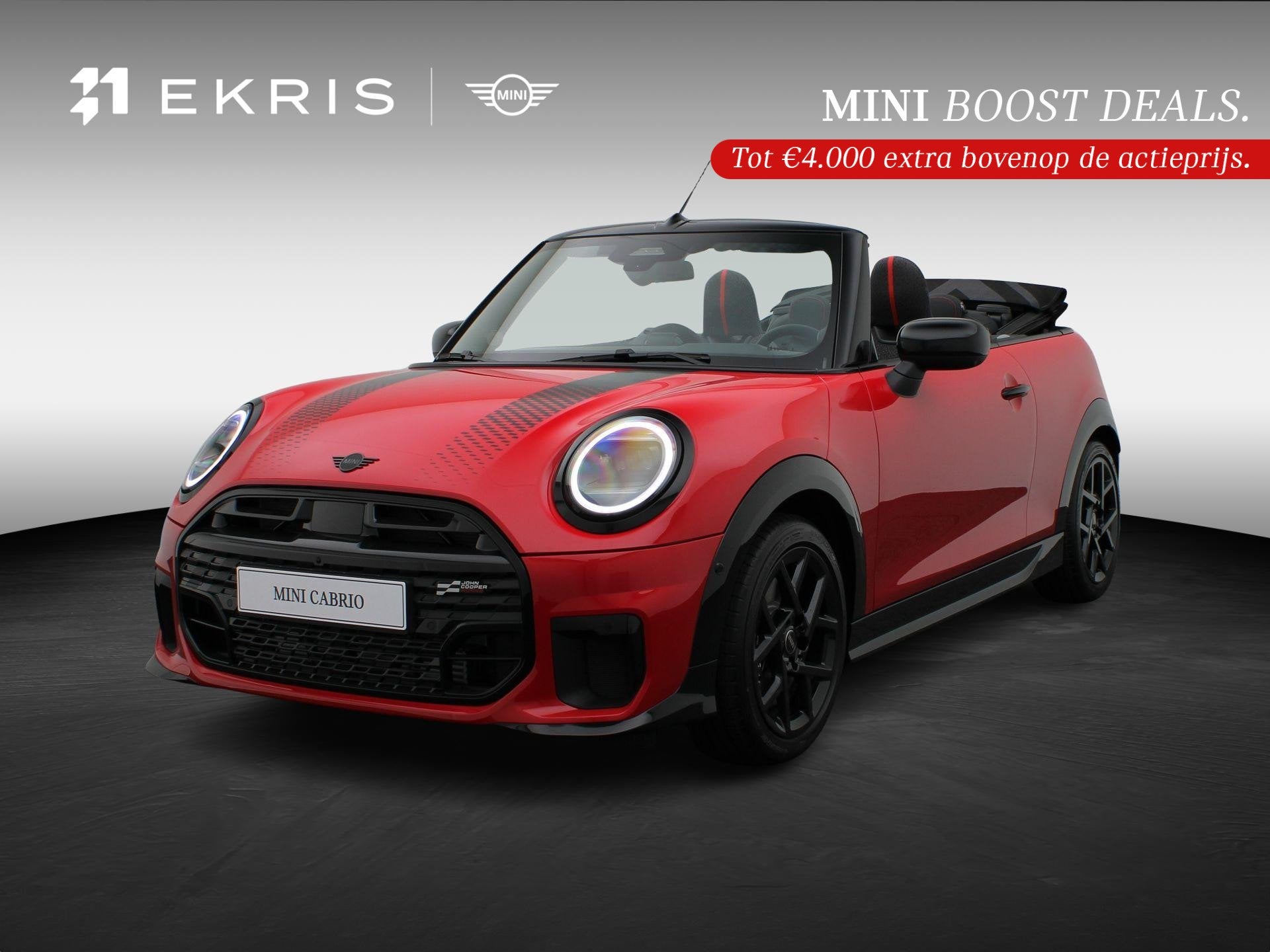 MINI Cooper Cabrio C John Cooper Works Trim + Pakket XL, Auto's, Mini, 1998 cc, Cabriolet, 4 stoelen, Bedrijf
