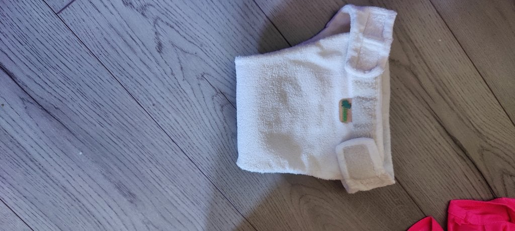 Little Lamb wasbare luiers maat 2, Ophalen, Gebruikt