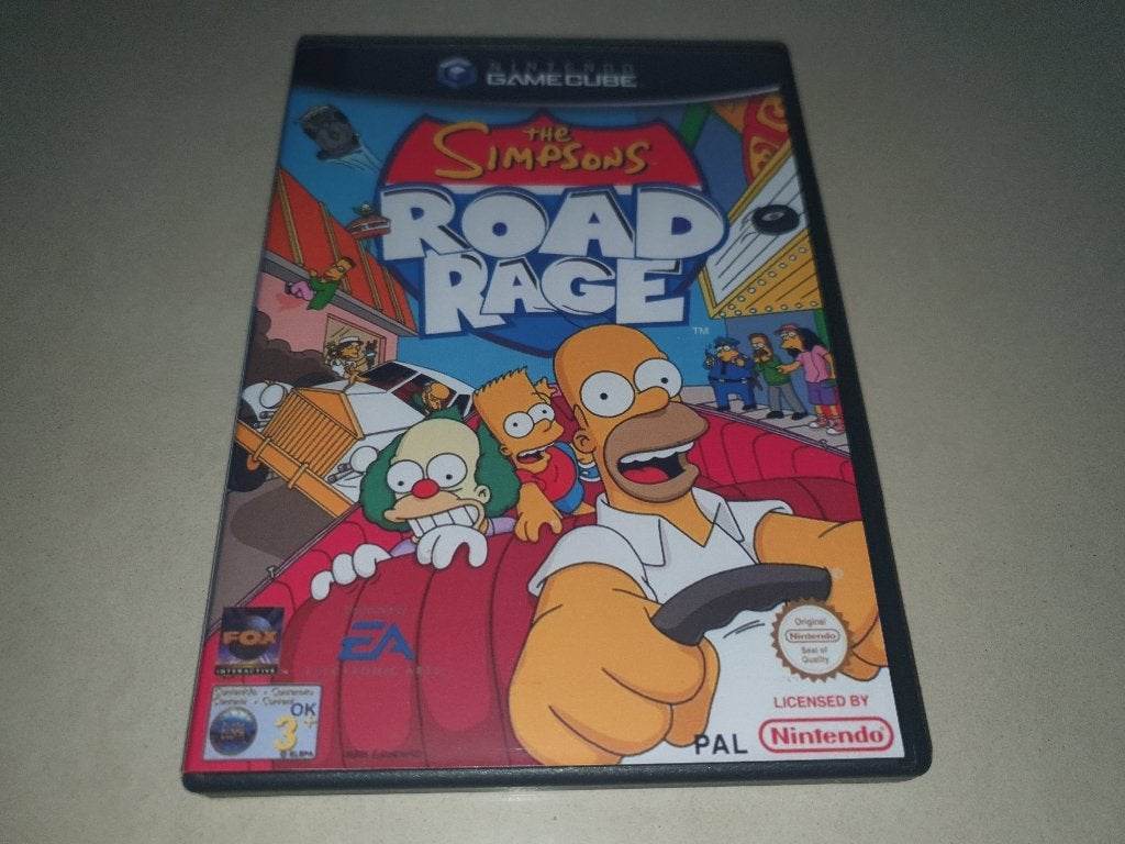The Simpsons Road Rage GameCube GC Game Case, Verzenden, 1 speler, Racen en Vliegen, Zo goed als nieuw