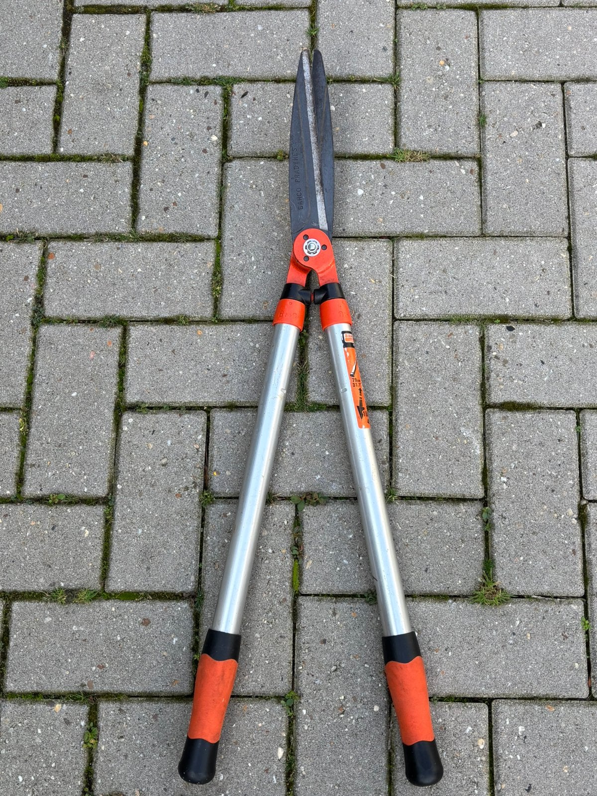 Bahco pradines telescopische takkenschaar heggenschaar, Tuin en Terras, Ophalen of Verzenden, Gebruikt, 50 mm of meer