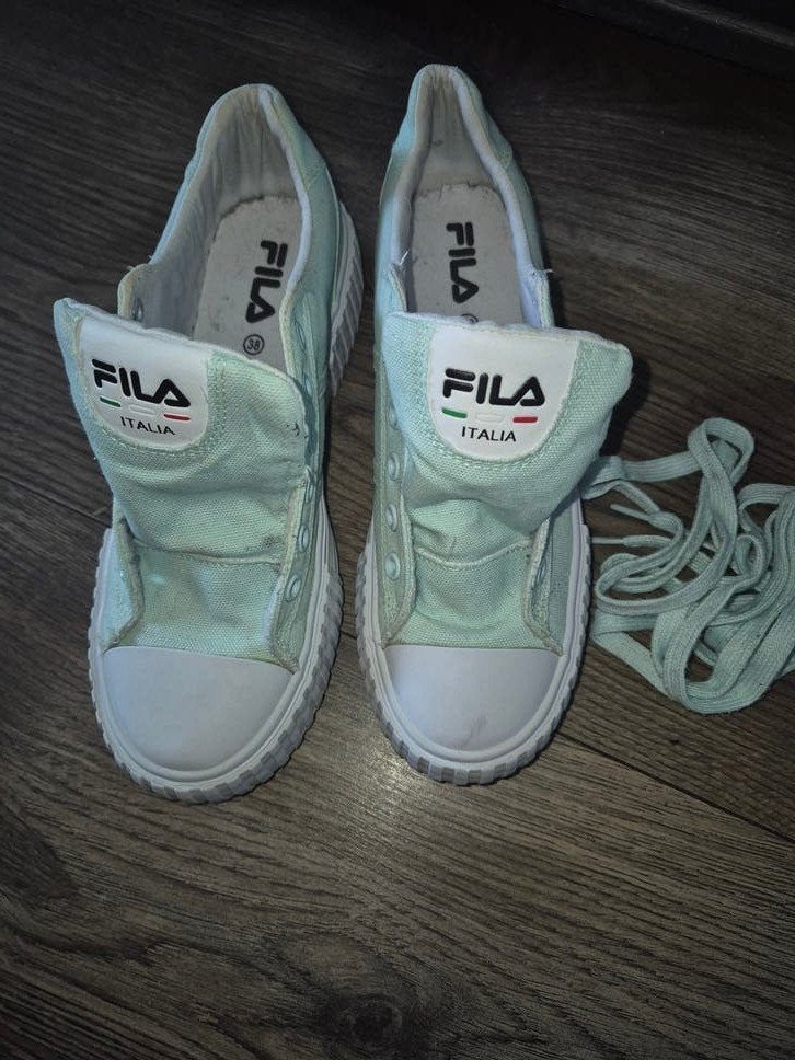 Fila Sneakers Maat 38 - Lichtgroen, Overige kleuren, Ophalen of Verzenden, Sneakers of Gympen, Fila