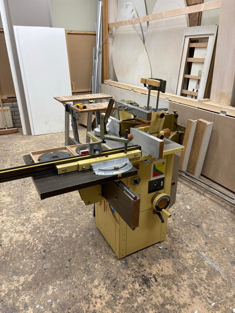 Scheppach HF 3000 Bovenfrees - Professionele Houtbewerking, Doe-het-zelf en Verbouw, Gereedschap | Freesmachines, Zo goed als nieuw