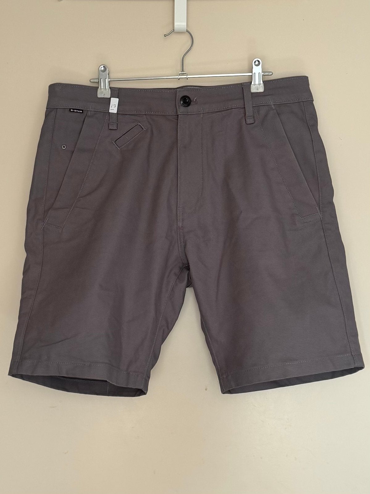 G-Star RAW Bronson 2.0 Slim Chino Short Donkergrijs, Kleding | Heren, Broeken en Pantalons, G-Star Raw, Overige maten, Ophalen of Verzenden