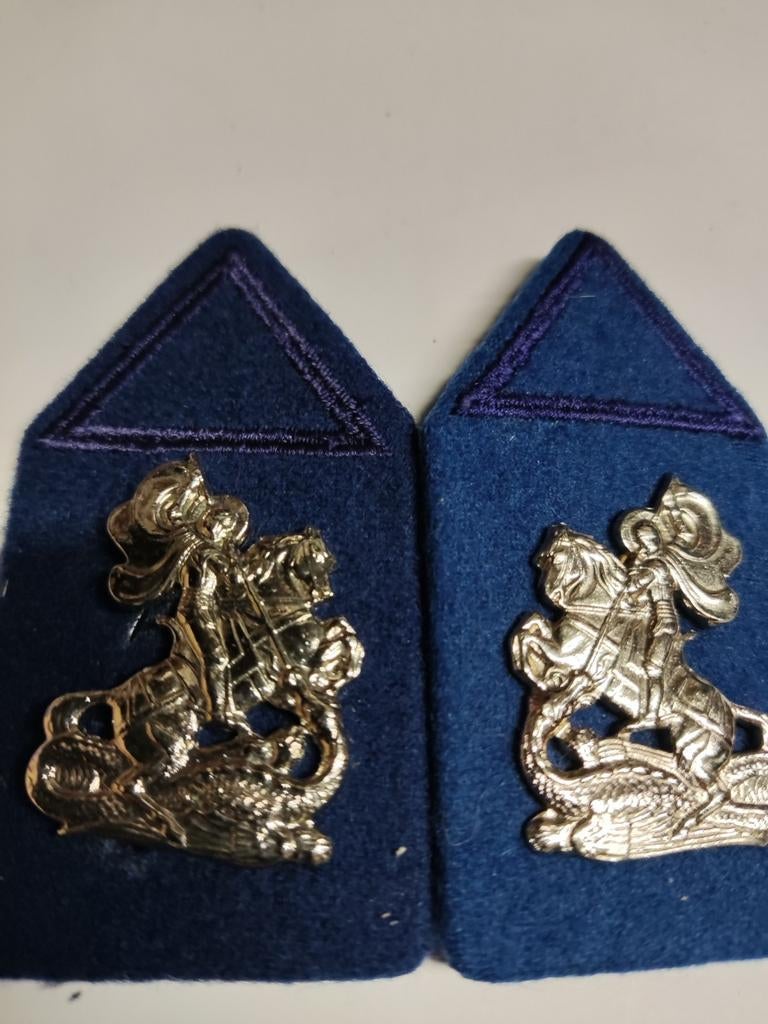 Kraagspiegels reserve Onderofficier Cavalerie, Verzamelen, Ophalen of Verzenden, Landmacht, Nederland