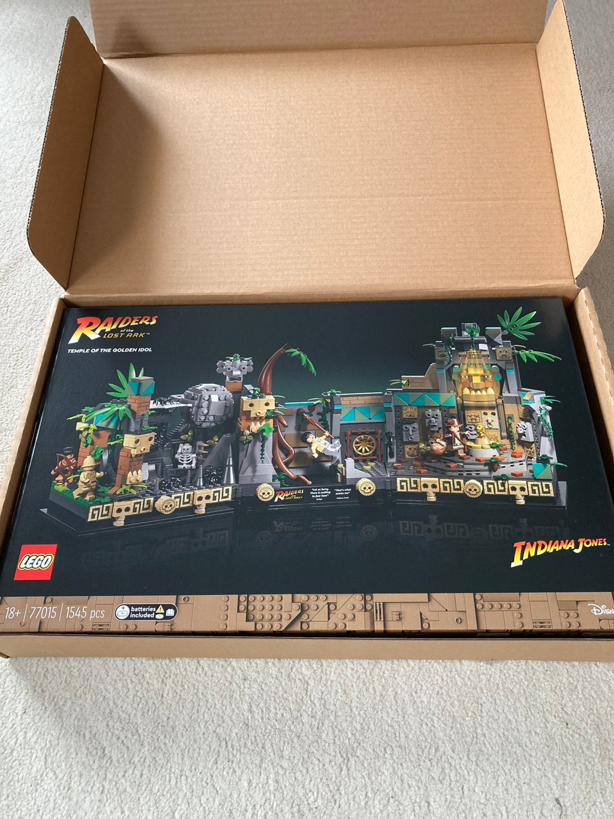 Lego 77015 Indiana Jones Tempel Gouden Beeld NIEUW in doos, Ophalen of Verzenden, Nieuw