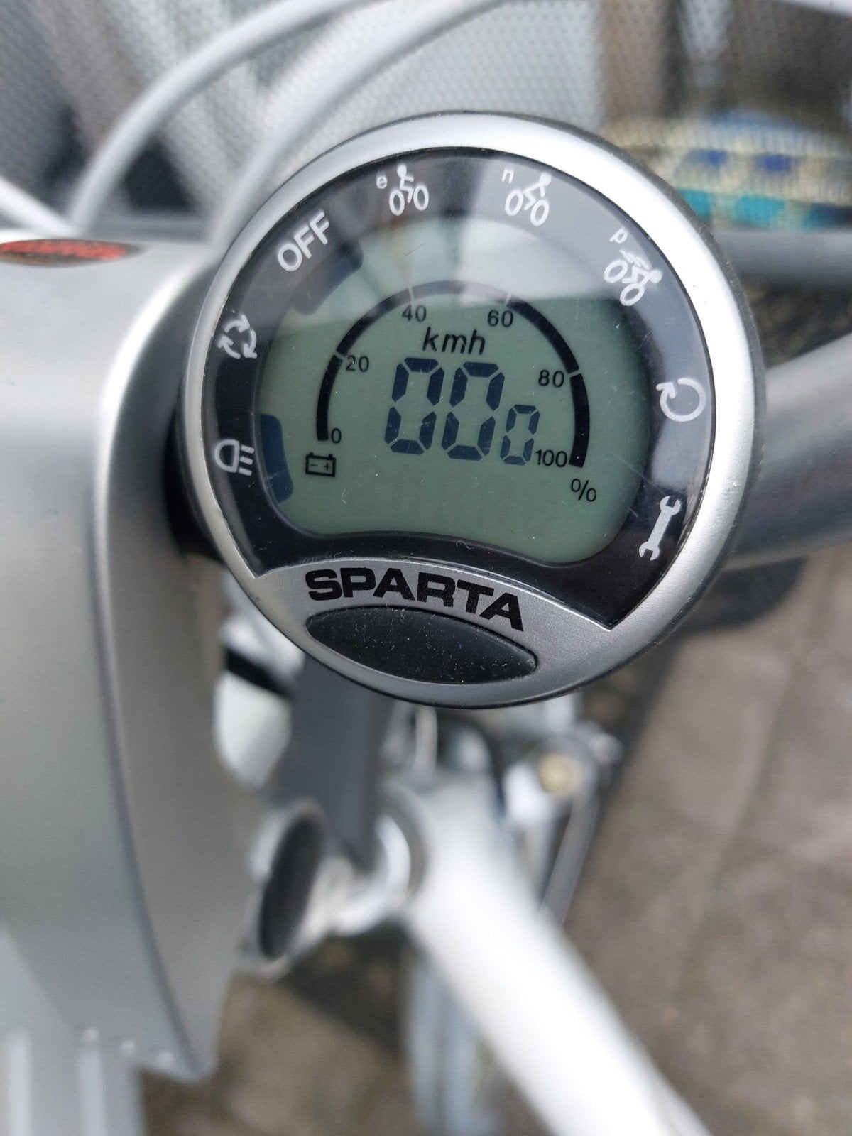 Gebruikte stevige Sparta elektrische fiets met storing, Ophalen, Gebruikt