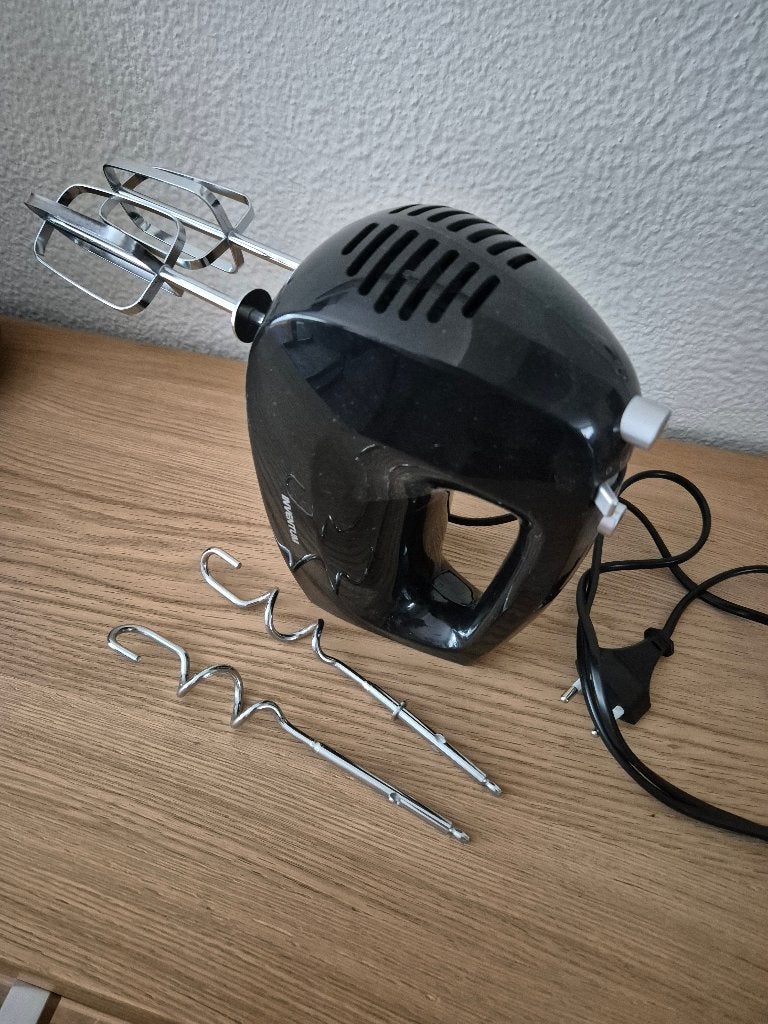 Handmixer Inventum, Minder dan 1 liter, Ophalen of Verzenden, Gebruikt, 3 snelheden of meer