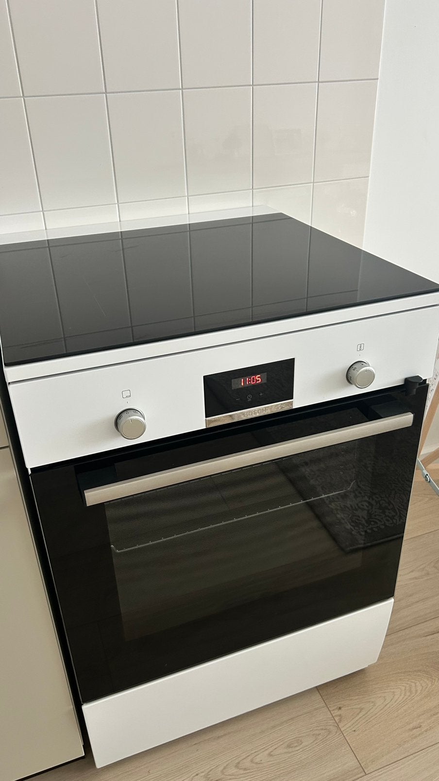 Inductiefornuis bosch, Ophalen, Nieuw, 4 kookzones, Inductie
