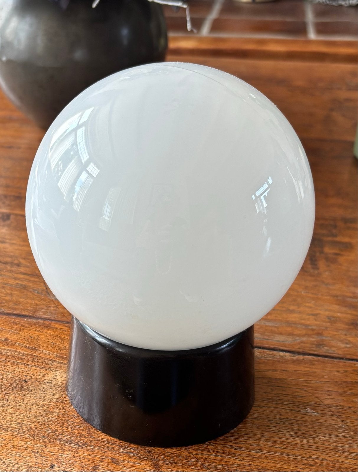 Vintage Nikko bolvormige wandlamp/plafondlamp, Ophalen of Verzenden, Gebruikt