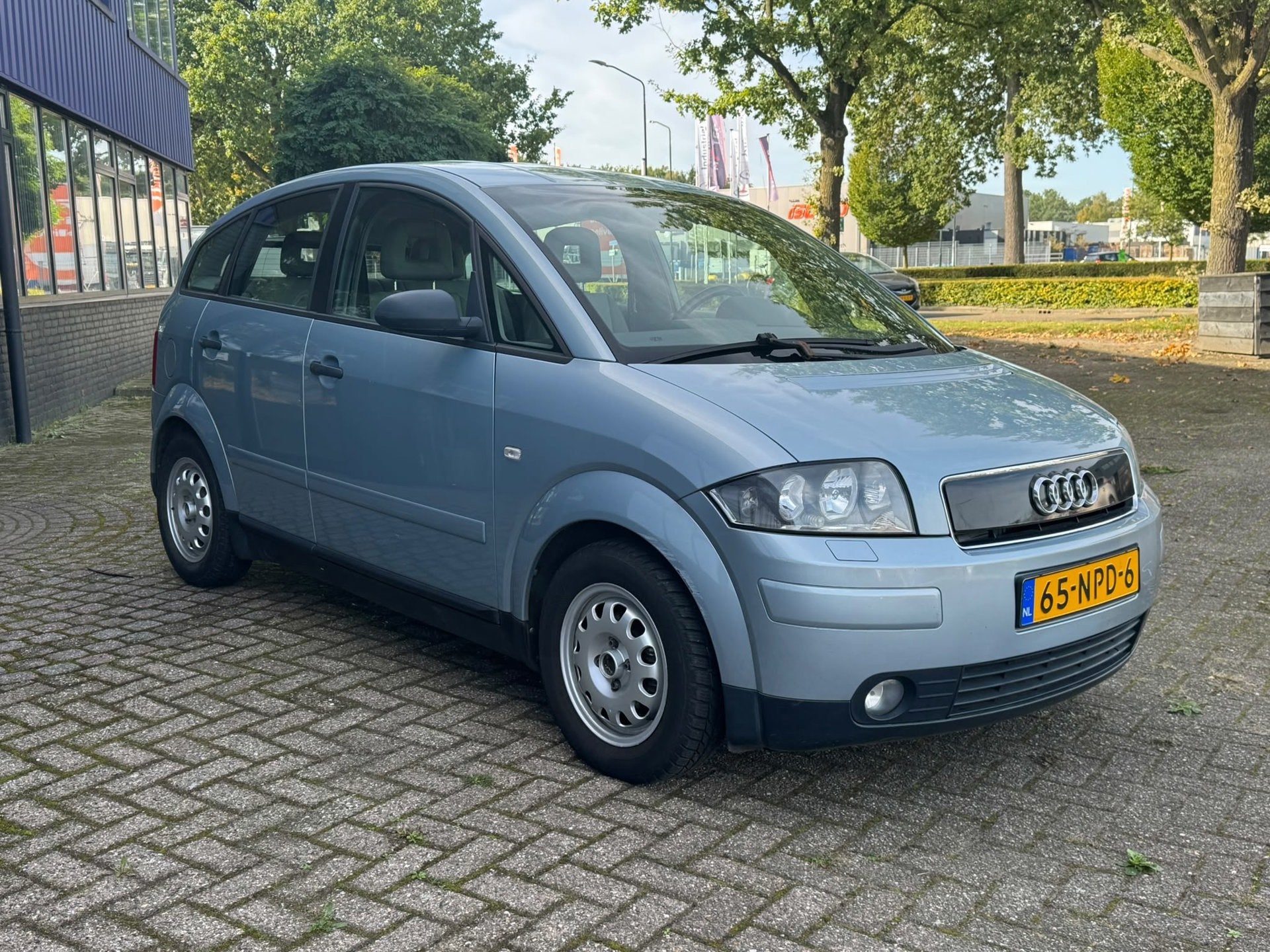 Audi A2 1.2 TDI 3L Export, Auto's, Stof, Gebruikt, 4 stoelen, 61 pk