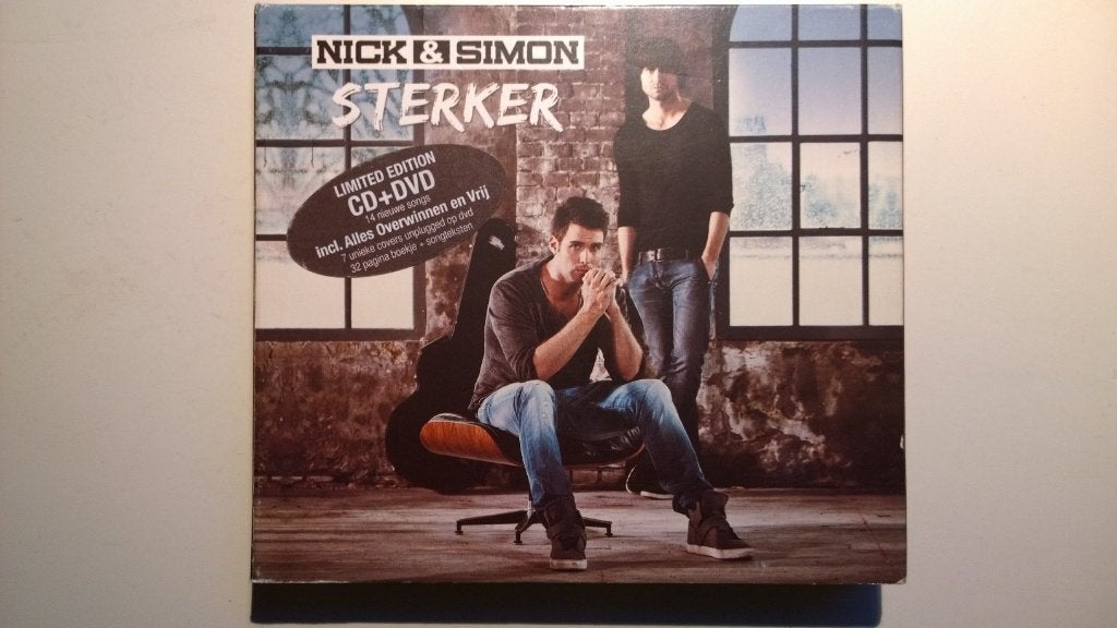 Nick & Simon - Sterker (CD + DVD), Inclusief DVD, Ophalen of Verzenden, Zo goed als nieuw, Pop