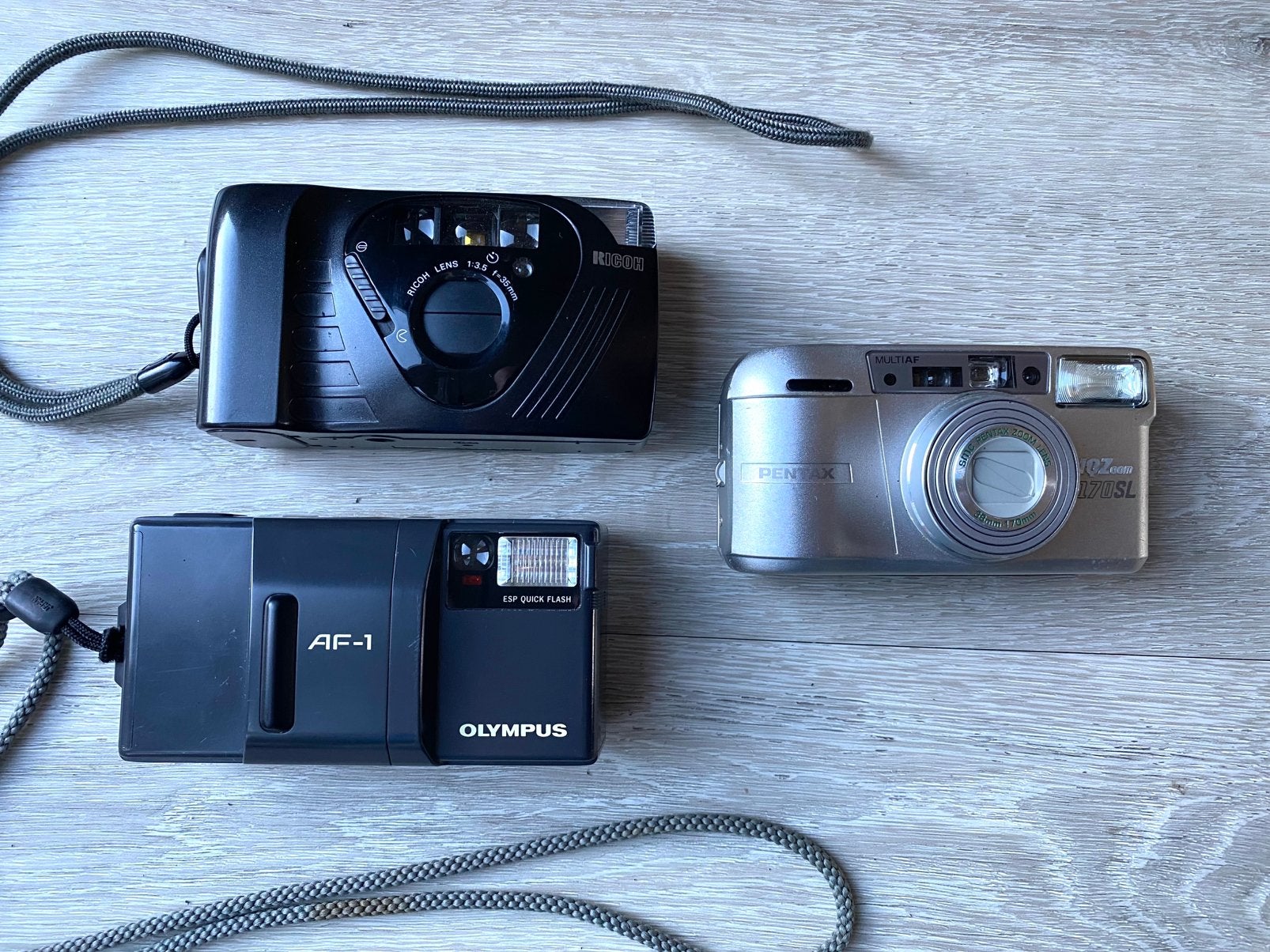 Ricoh, Pentax, Olympus camera’s, Audio, Tv en Foto, Ophalen of Verzenden, Gebruikt, Compact, Pentax