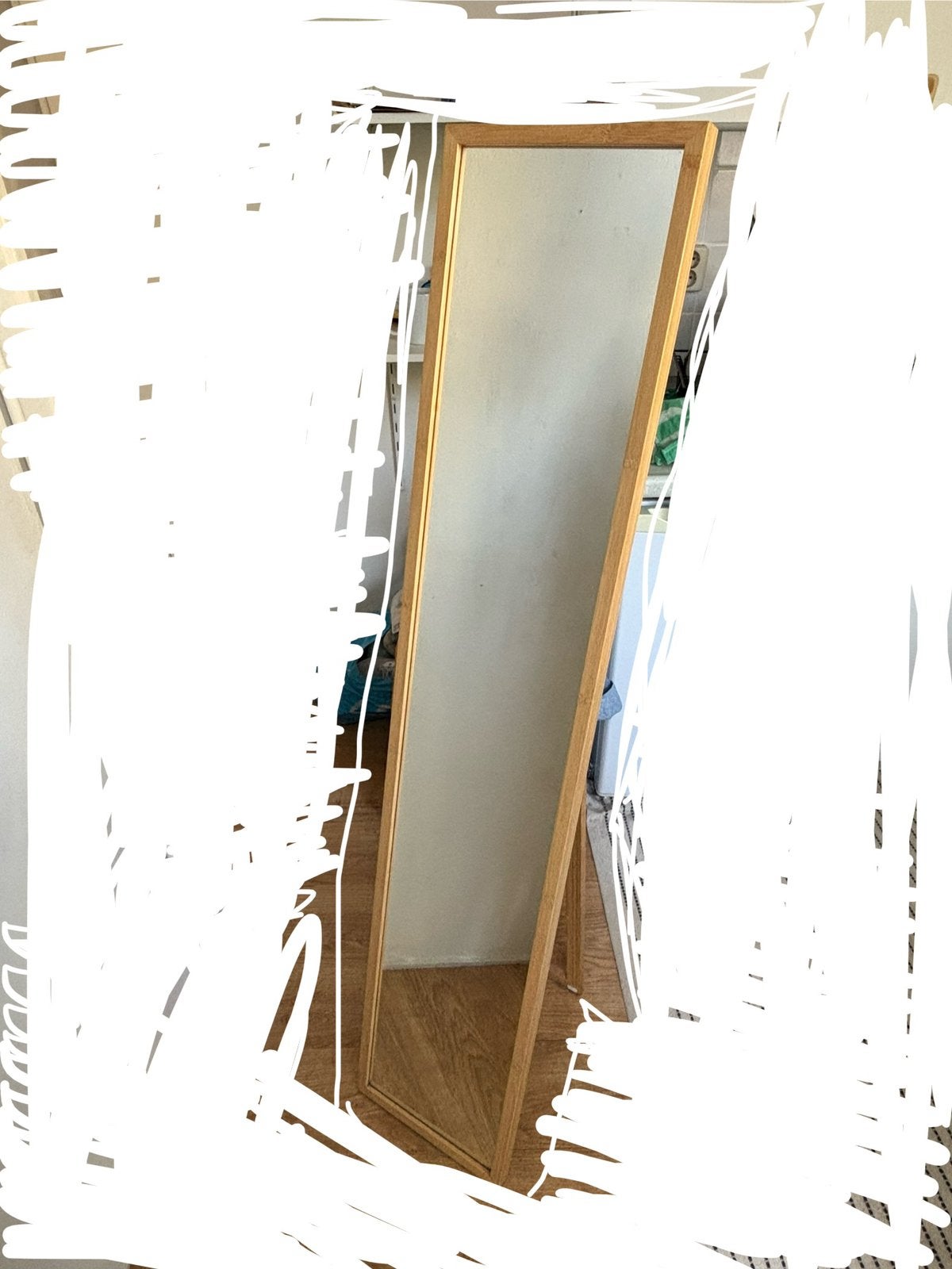 Full length mirror - pick up asap, Ophalen, Minder dan 50 cm, Zo goed als nieuw, Minder dan 100 cm