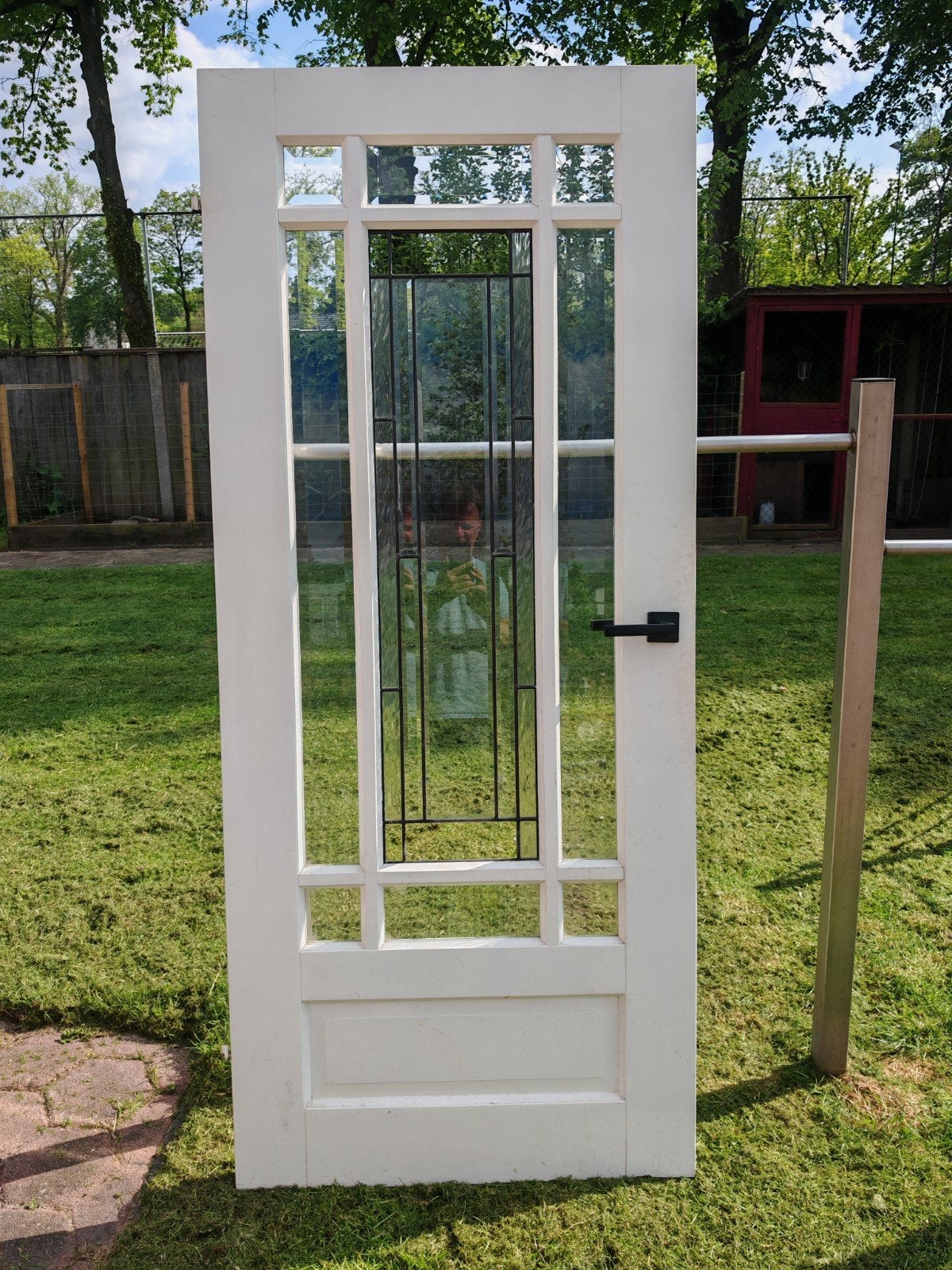 opdekdeur 83 cm (sponning maat). links draaiend, Doe-het-zelf en Verbouw, Deuren en Horren, Ophalen, Gebruikt, Binnendeur, Minder dan 200 cm