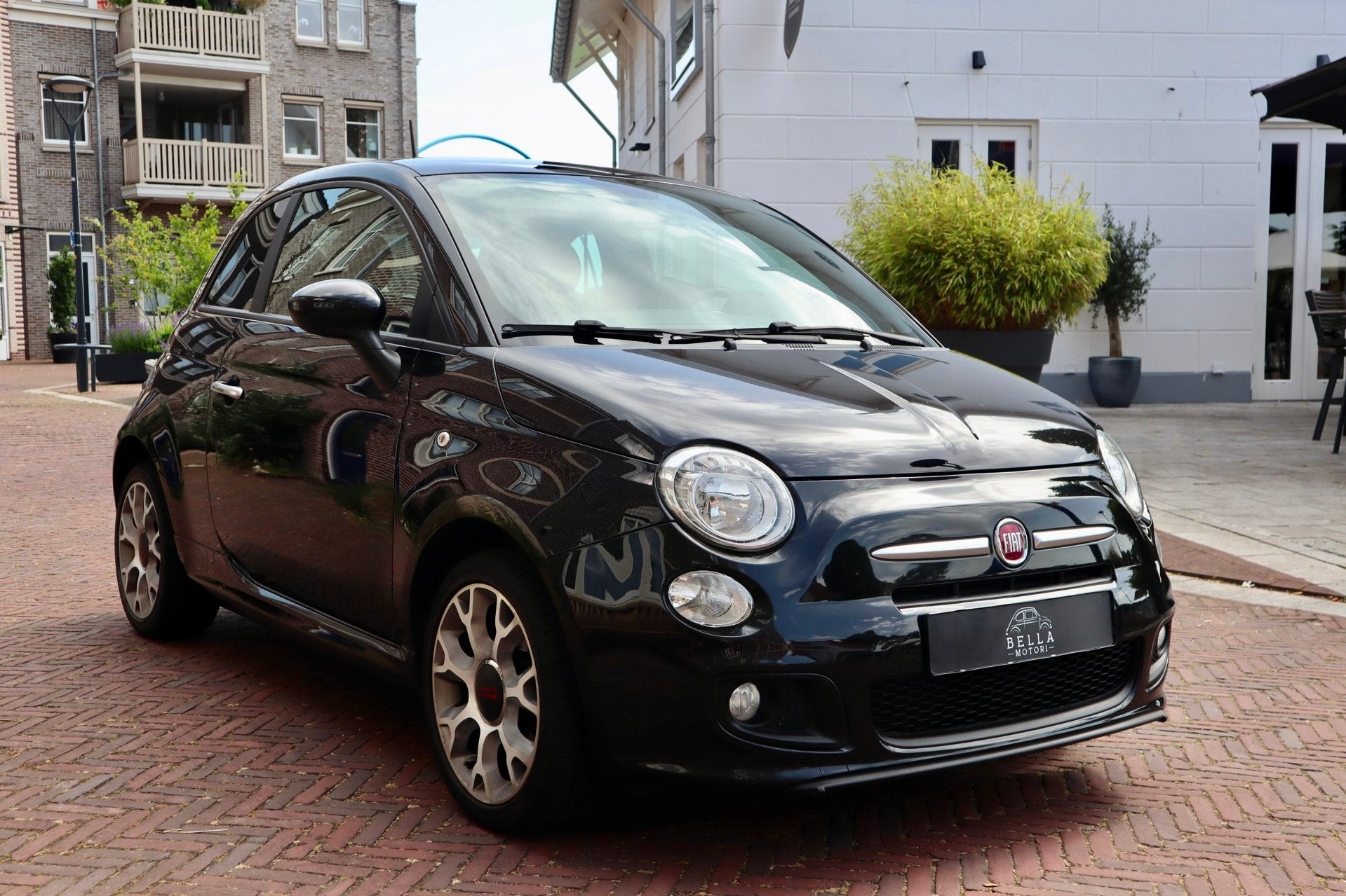 Fiat 500 1.2 Sport | RIJKLAARPRIJS | Sportstoelen | 16 inch, Auto's, Fiat, Voorwielaandrijving, Dealer onderhouden, Gebruikt, 4 cilinders