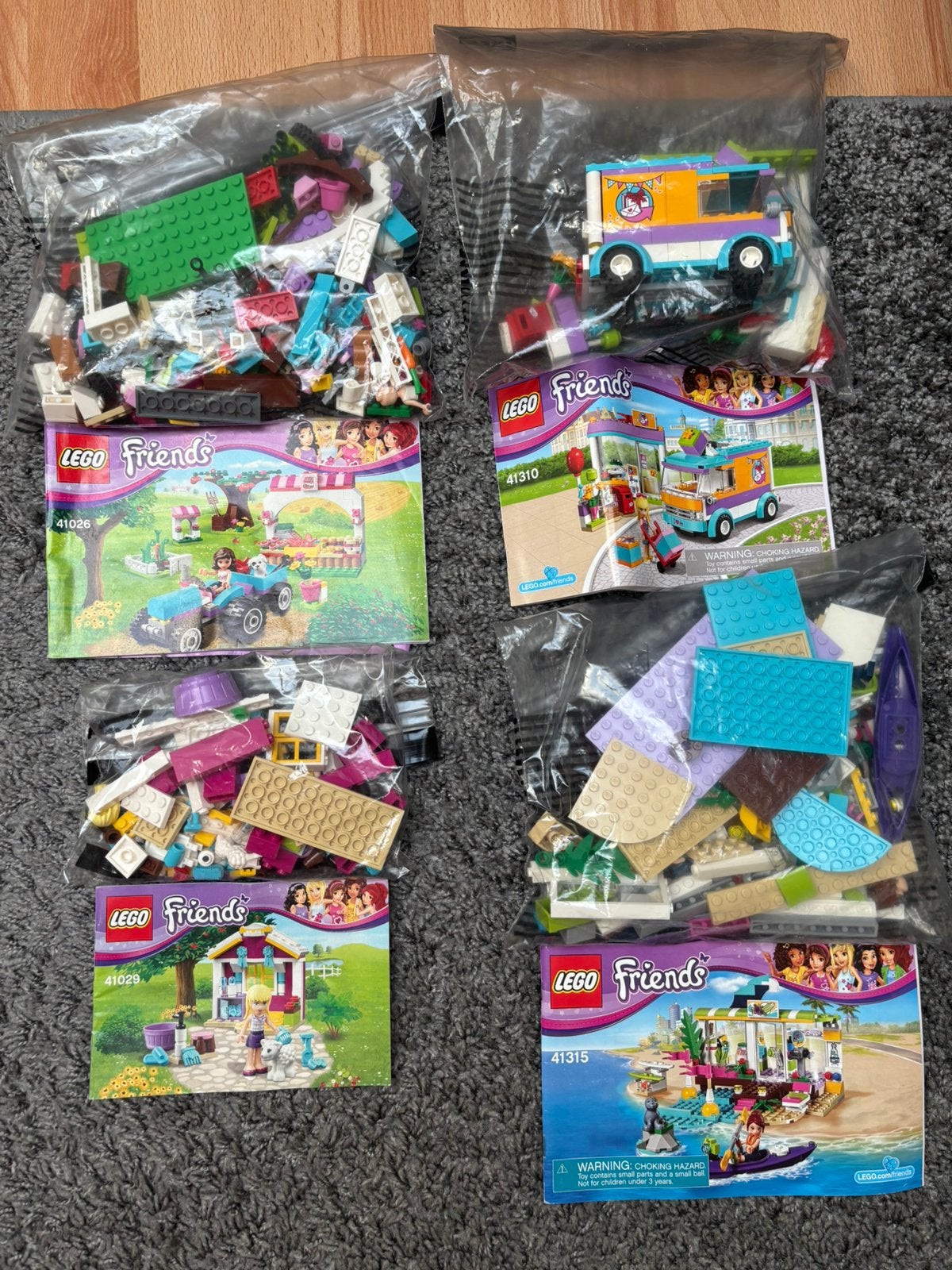 Lego friends, Ophalen, Zo goed als nieuw