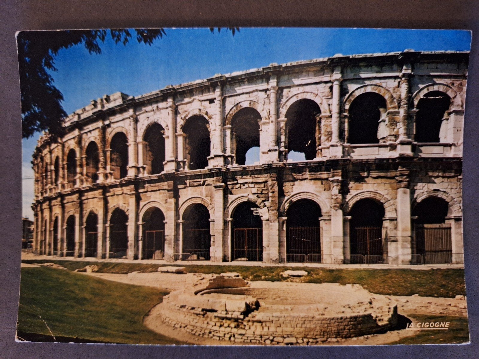 Frankrijk - 69 - Nimes - Les Arenes, Ophalen of Verzenden, Gelopen, Frankrijk