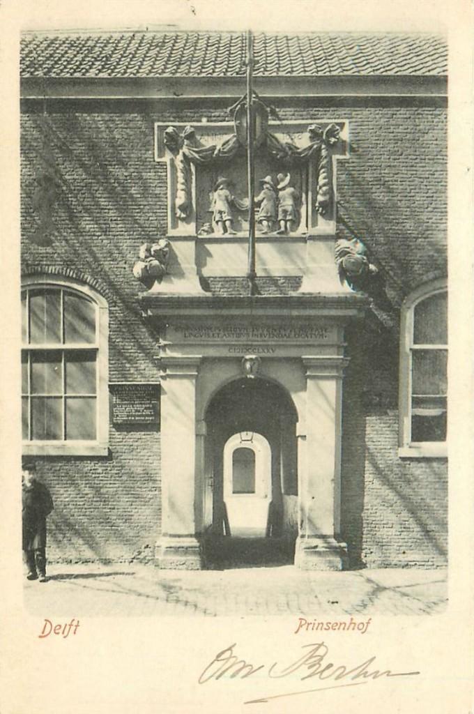 701-388-011 Delft Prinsenhof, Verzenden, Voor 1920, Zuid-Holland
