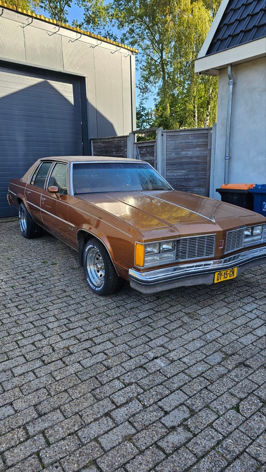 Oldsmobile Delra 88 royale, Auto's, Bruin, Origineel Nederlands, Bedrijf, Te koop